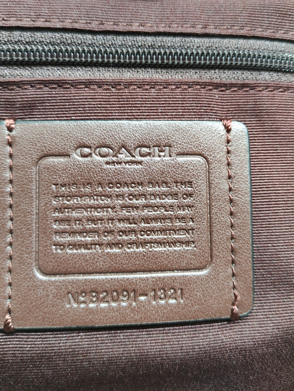 Coach 1321 Remi Hobo Bag Black - Picture 13 of 13